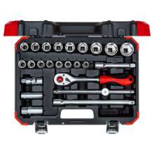 Afbeeldingen van Gedore Red Dopsleutelset 1/2” SW 10-32 mm, 24 delig