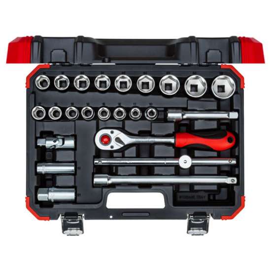 Afbeeldingen van Gedore Red Dopsleutelset 1/2” SW 10-32 mm, 24 delig