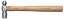 Afbeeldingen van Gedore Red Bolbankhamer 1/2 lbs, hickory