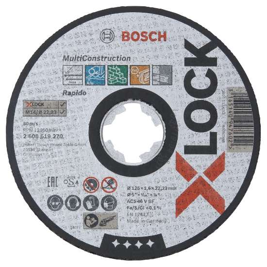 Afbeeldingen van Bosch Slijpschijf ACS 46 V BF