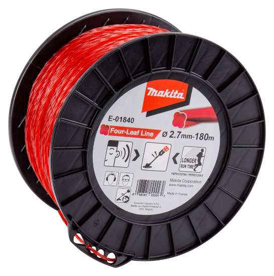Afbeeldingen van Makita Maaidraad - 2,7mm x 180 meter - rood 
