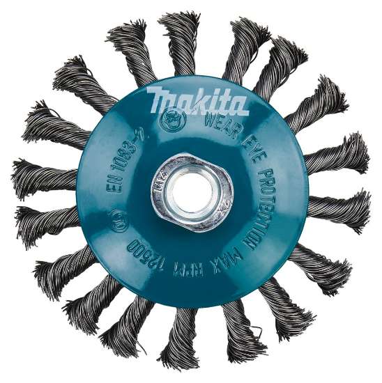 Afbeeldingen van Makita Kegelborstel knot M14x115mm D-39883