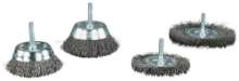 Afbeeldingen van Makita Borstelset 4dlg 6mm Kom/Vlak D-65729