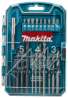 Afbeeldingen van Makita Boren/Schroefbit Set 22-Delig P-44002