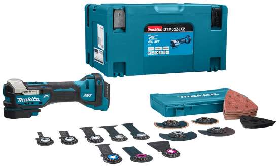 Afbeeldingen van Makita 18 V Multitool DTM52ZJX2