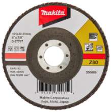 Afbeeldingen van Makita Lamellenschijf D-27707 - Ø125mm - Z80 