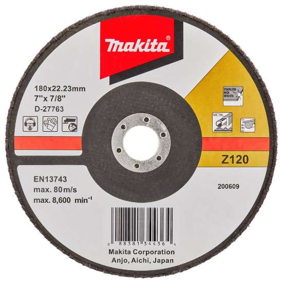 Afbeeldingen van Makita Lamellenschijf D-27763 - Ø180mm - Z120 
