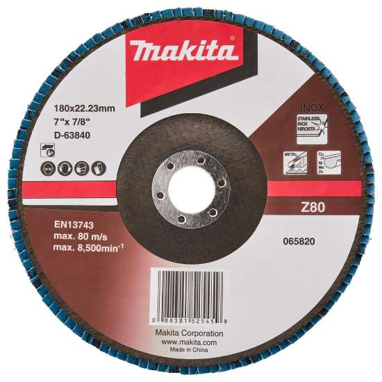 Afbeeldingen van Makita Lamellenschijf D-63840-10 - Ø180mm - Z80 