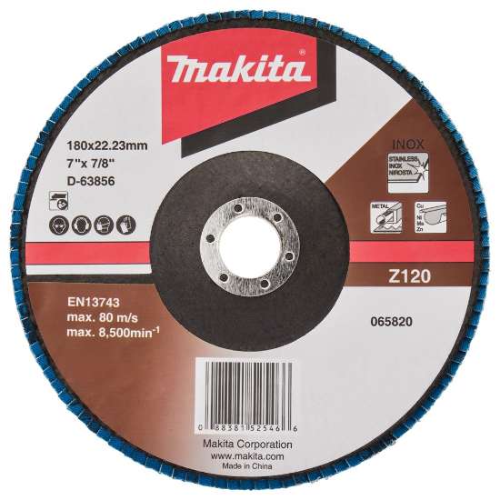 Afbeeldingen van Makita Lamellenschijf D-63856-10 - Ø180mm - Z120 