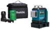 Afbeeldingen van Makita Zelfnivellerende kruislijnlaser SK700GD - groene laser 12V-Max - Zonder accu's en oplader in doos