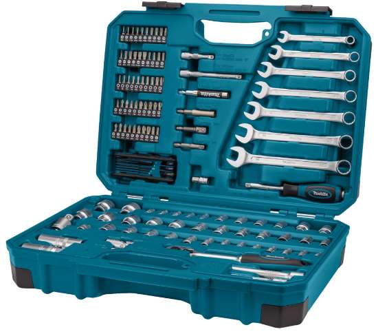 Afbeeldingen van Makita Handgereedschapset - 120-delig - in kunststof koffer