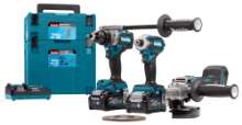 Afbeeldingen van Makita Combiset XGT DK0125G301 - 2x4,0Ah accu's in 2 Mboxen