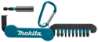 Afbeeldingen van Makita Schroefbitset Impact Black - 10 delig - Inclusief magnetische bithouder