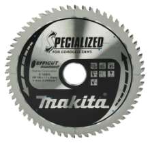 Afbeeldingen van Makita Zaagblad - Ø190x30mm 60T 0° - geschikt voor aluminium