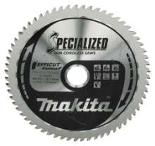 Afbeeldingen van Makita Zaagblad Efficut - Ø216x30mm 63T 0° - geschikt voor aluminium