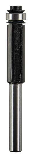 Afbeeldingen van Makita kantenfrees - Ø9,5x26mm met kogellager - schacht Ø6mm 2 beitels