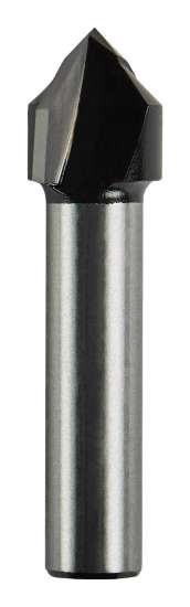 Afbeeldingen van Makita V-groeffrees - Ø12,7x12,7mm 90° - schacht Ø8mm 2 beitels