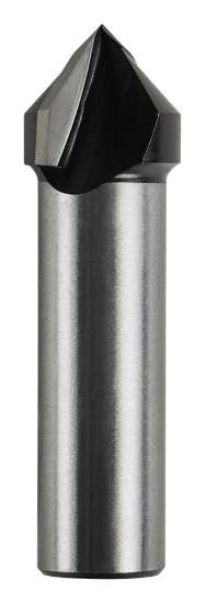 Afbeeldingen van Makita V-groeffrees - Ø15,9x12,7mm 90° - schacht Ø12mm 2 beitels