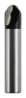 Afbeeldingen van Makita holprofielfrees - Ø9,5x9,5mm radius 4,8mm - schacht Ø8mm 2 beitels