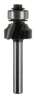 Afbeeldingen van Makita afrondfrees - Ø19x9,5mm radius 3,2mm met kogellager - schacht Ø6mm 2 beitels