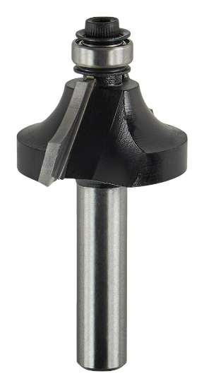 Afbeeldingen van Makita kwartrondfrees - Ø286x14,5mm radius 7,9mm met kogellager - schacht Ø8mm 2 beitels