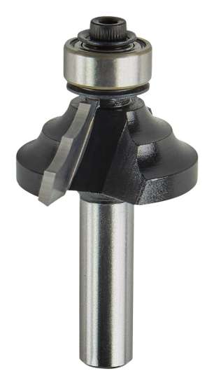 Afbeeldingen van Makita profielfrees - Ø28,6x12,7mm radius 4mm - schacht Ø8mm 2 beitels