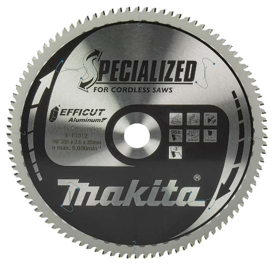 Afbeeldingen van Makita zaagblad Efficut - 305x30 96 tands 
