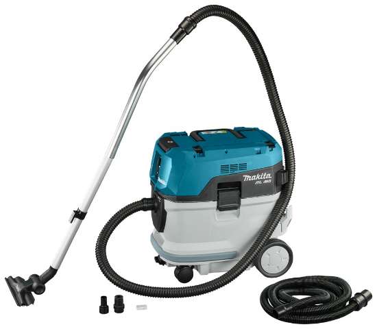 Afbeeldingen van Makita stofzuiger VC007GLZ01 - 2x40V Max XGT 2x2.5Ah accu - Inclusief snellader in Mbox