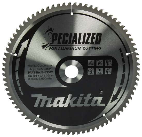 Afbeeldingen van Makita Zaagb Alu 305X30X2,4 80T -5G B-33342