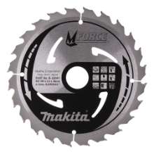 Afbeeldingen van Makita zaagblad - Ø190x30x2.0mm HM 24 Tands 15° - voor hout