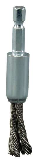 Afbeeldingen van Makita Penseelborstel 1/4"x12mm RVS D-76738