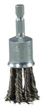 Afbeeldingen van Makita Penseelborstel 1/4"x19mm RVS D-76744