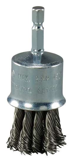 Afbeeldingen van Makita Penseelborstel 1/4"x28mm RVS D-76766
