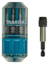 Afbeeldingen van Makita bitset met magneethouder B-28905 - 18 delig