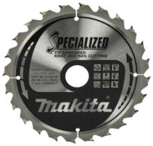 Afbeeldingen van Makita zaagblad B-33118 - Ø190X30X2.0mm 24 tands - geschikt voor hout met spijkers