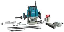 Afbeeldingen van Makita bovenfrees RP1802FX04 - 230V 1850Watt - met accessoireset in doos
