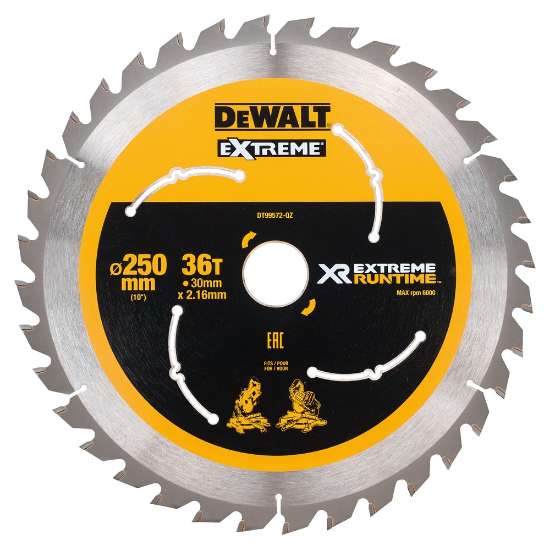 Afbeeldingen van DeWALT Cirkelzaagblad DT99572