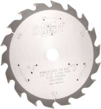 Afbeeldingen van Kelfort cirkelzaagblad - Ø168x1,8/1,2x20mm 18 tands WZF - voor hout