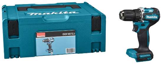 Afbeeldingen van Makita boor-/schroefmachine DDF487ZJ - 18V - Zonder accu's en lader in Mbox 