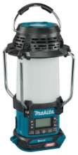 Afbeeldingen van Makita camping lamp met radio MR009GZ - XGT 40V Max - Zonder accu's en lader in doos