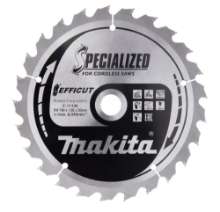 Afbeeldingen van Makita afkortzaagblad efficut HM - 190X20x1,85mm 25 Tands 10° - voor Hout