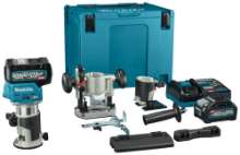 Afbeeldingen van Makita 40 V Max Boven- en kantenfrees RT001GM206