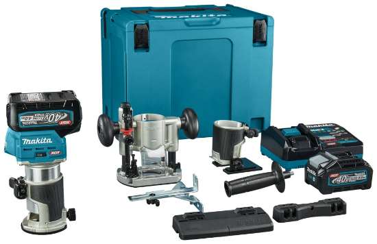 Afbeeldingen van Makita 40 V Max Boven- en kantenfrees RT001GM206