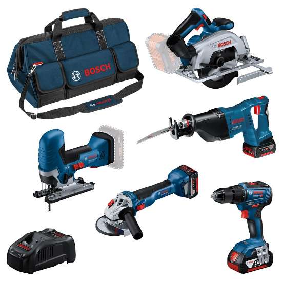 Afbeeldingen van Bosch Toolkit 5 Toolkit 18V