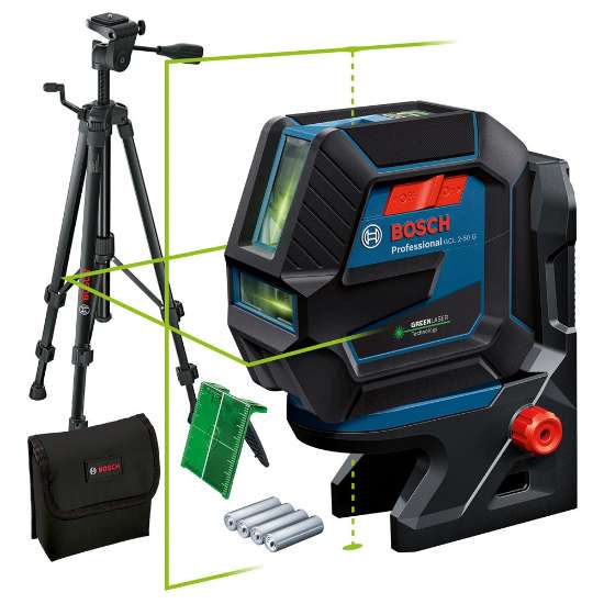 Afbeeldingen van Bosch Lijn- en puntlaser GCL 2-50 G