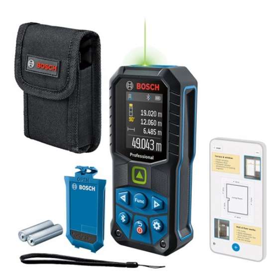 Afbeeldingen van Bosch Laserafstandsmeter GLM 50-27 CG + BA 3,7V