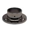 Afbeeldingen van G-Fittings Wand en vloer flens - Ø25,4mm - antraciet zwart design Wanddikte 1" 