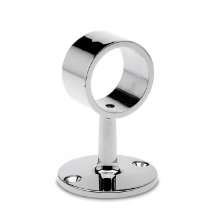 Afbeeldingen van G-Fittings Opschuifsteun - Ø25,4mm - chroom design Wanddikte 1" 