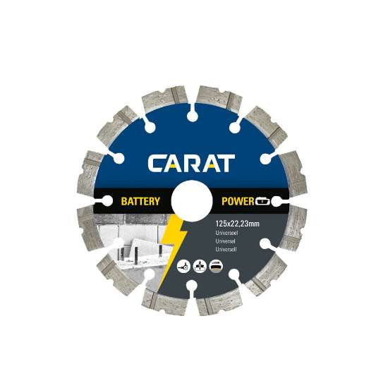 Afbeeldingen van Carat DIAMANTZAAG UNIVERSEEL DIAMANTZAAG BATTERY POWER UNIVERSEEL