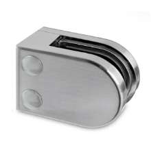 Afbeeldingen van G-Fittings glasklem voor buis Berta - Ø38,1-42,4mm - RVS zamak